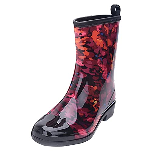 LOIJMK Gummistiefel Damen Wasserdicht Regenstiefel Regenschuhe Ankle Rain Boots Rutschfeste Gummistiefeletten Halbhoch Stiefeletten Arbeitsstiefel Schlupfstiefel Berufsschuhe Garten Stiefel LOIJMK Gummistiefel Damen Wasserdicht Regenstiefel Regenschuhe Ankle Rain Boots Rutschfeste Gummistiefeletten Halbhoch Stiefeletten Arbeitsstiefel Schlupfstiefel Berufsschuhe Garten Stiefel von LOIJMK
