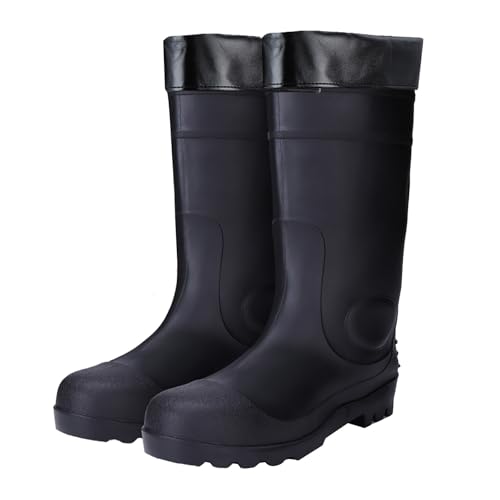 LOIJMK Gummistiefel Herren Sicherheitsstiefel Wasserdicht Arbeitsstiefel Schutzstiefel Hoch Sicherheitsgummistiefel Regenstiefel Schlupfstiefel Arbeitsschuhe Garten Stiefel Regenschuhe Berufsschuhe LOIJMK Gummistiefel Herren Sicherheitsstiefel Wasserdicht Arbeitsstiefel Schutzstiefel Hoch Sicherheitsgummistiefel Regenstiefel Schlupfstiefel Arbeitsschuhe Garten Stiefel Regenschuhe Berufsschuhe von LOIJMK