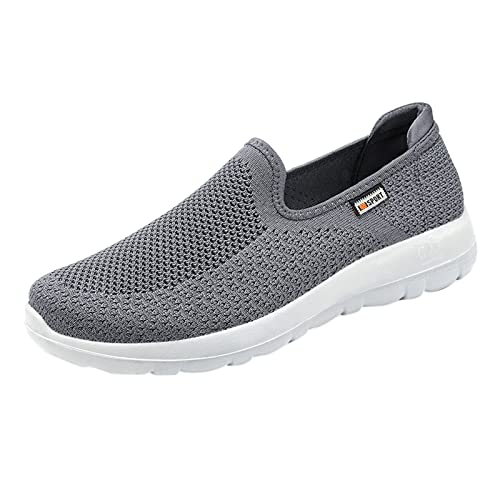 Sneaker Schuhe Herren, Slip-On Turnschuhe Herren - Sommerschuhe Herren Leicht, Mode Sportschuhe Running Schuhe Herren Elegante Schuhe Herren Joggingschuhe Sommer Tennisschuhe Fitnessschuhe von LOIJMK