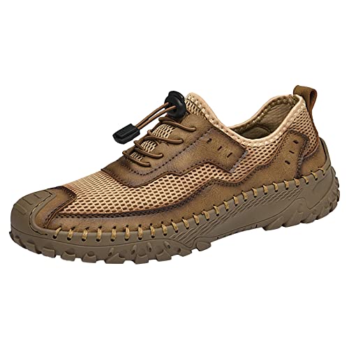 Sommerschuhe Herren Leicht Atmungsaktiv, Wandersandalen Herren Rutschfeste, Outdoorsandalen für Herren Trekkingsandalen Mode Sandaletten Herren Slip On Freizeitschuhe Männer Sportsandalen von LOIJMK