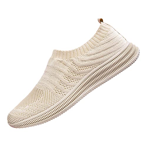 Trainingsschuhe Herren Slip-On Turnschuhe Herren Fitnessschuhe Atmungsaktiv Sommerschuhe Herren Leicht Sportschuhe Männer Freizeitschuhe Elegante Schuhe Herren Joggingschuhe Walking Schuhe von LOIJMK