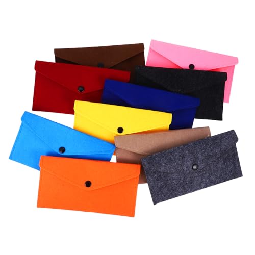 LOPUNER 10 Stück Mobilfunkbeutel Dienstprogramm Speicherbeutel Stoff Handy, Mobiltelefon Aufbewahrungstaschen Mini Klein Umschläge Organisation Umschlag Schnappen Tasche Aus Filz Gefühlt LOPUNER 10 Stück Mobilfunkbeutel Dienstprogramm Speicherbeutel Stoff Handy, Mobiltelefon Aufbewahrungstaschen Mini Klein Umschläge Organisation Umschlag Schnappen Tasche Aus Filz Gefühlt von LOPUNER