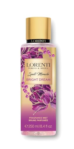 LORENTI TOKYO & SEOUL Body Mist Spray 250 ml Bright Dream | Parfümiertes Duftspray - Körper- und Haarspray für Damen | Body Splash | Body Mist | Fragrance Mist Brume Parfumee LORENTI TOKYO & SEOUL Body Mist Spray 250 ml Bright Dream | Parfümiertes Duftspray - Körper- und Haarspray für Damen | Body Splash | Body Mist | Fragrance Mist Brume Parfumee von Lorenti