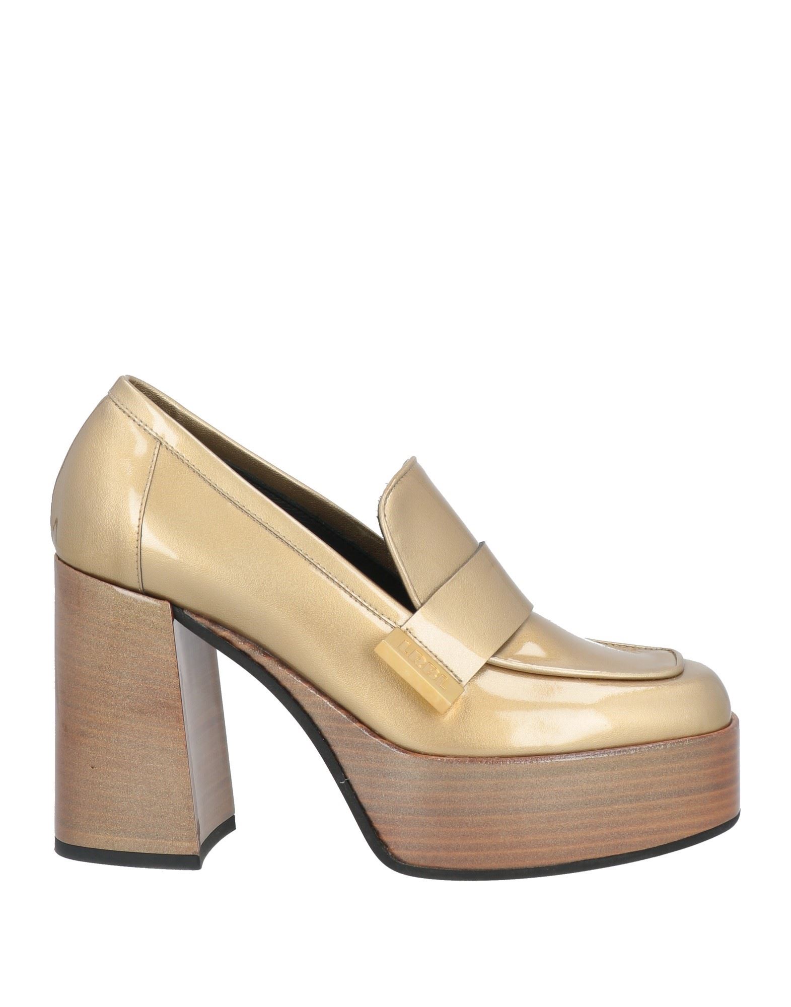 LORIBLU Mokassin Damen Gold von LORIBLU