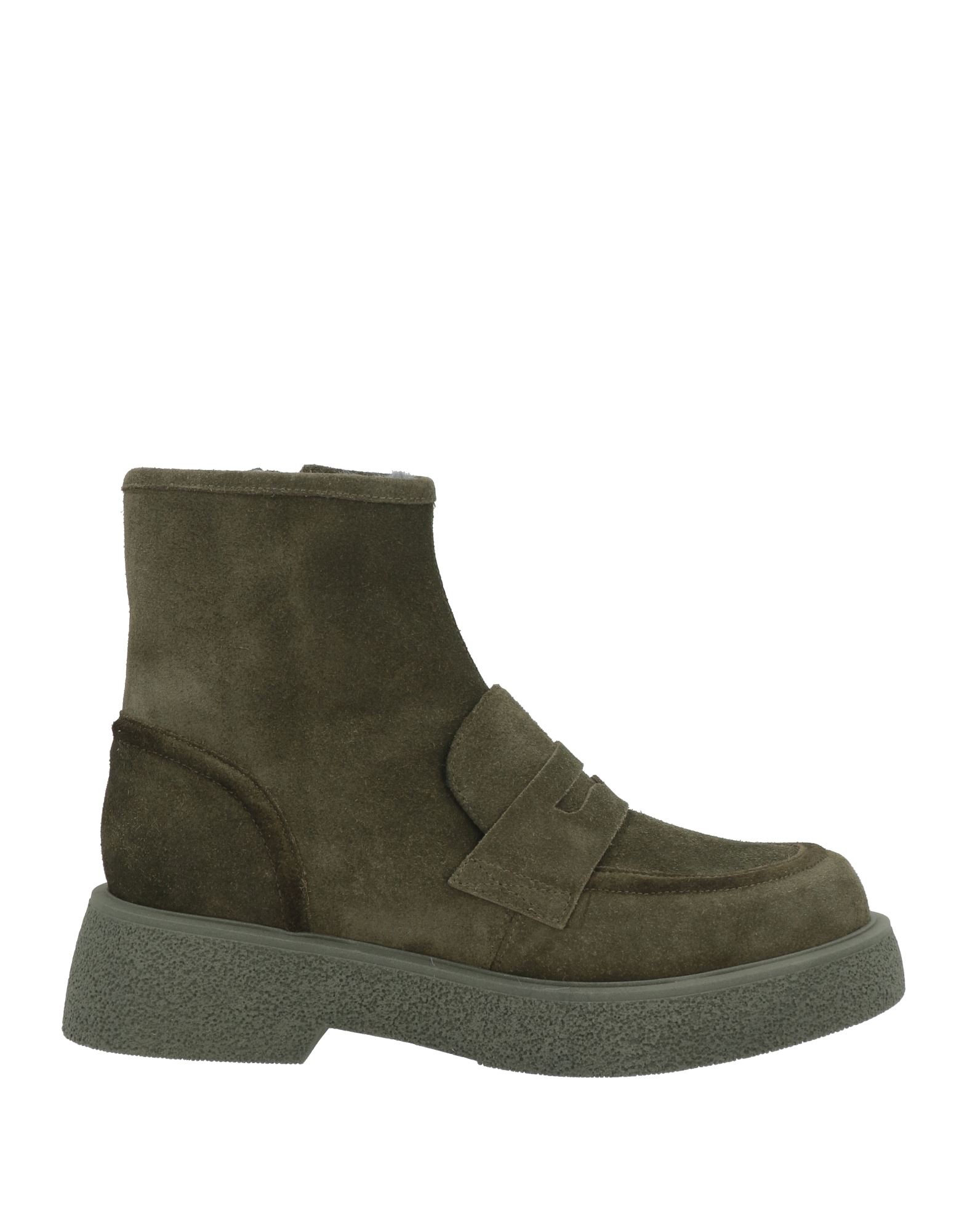 LORIBLU Stiefelette Damen Militärgrün von LORIBLU