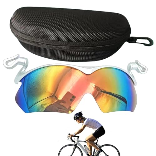 Polarisierte Clip-On-Sonnenbrille für Herren, Clip-On-Sonnenbrille für Damen - Stilvolle UV-Schutz-Sonnenbrille mit Hutclip-Sonnenbrille | Stabile polarisierte Herren-Sonnenbrille, Fahrrad-Sonnenbrill von LOVEMETOO