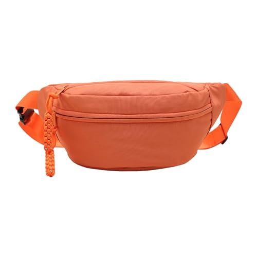 LOVIVER Brusttasche, Umhängetasche, Sport-Hüfttasche, lässige Schultertasche, Gürteltasche für Laufen, Radfahren, Outdoor-Sport, Workout, Wandern, Orange von LOVIVER