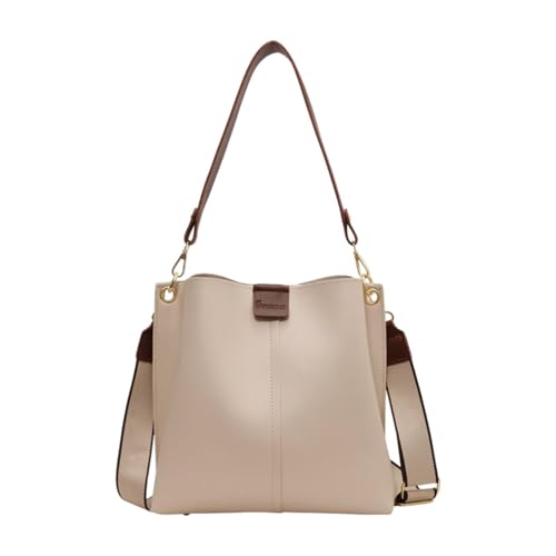 LOVIVER Damen-Umhängetasche, Trendige Damen-Handtasche, Tragetasche für die Arbeit, den Urlaub, das Pendeln, Beige LOVIVER Damen-Umhängetasche, Trendige Damen-Handtasche, Tragetasche für die Arbeit, den Urlaub, das Pendeln, Beige von LOVIVER