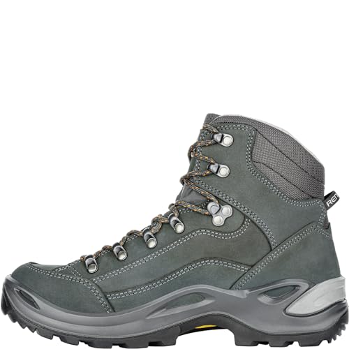 LOWA Stiefel mittel RENEGADE GTX MID Ws anthrazit/mandarine 36 von LOWA