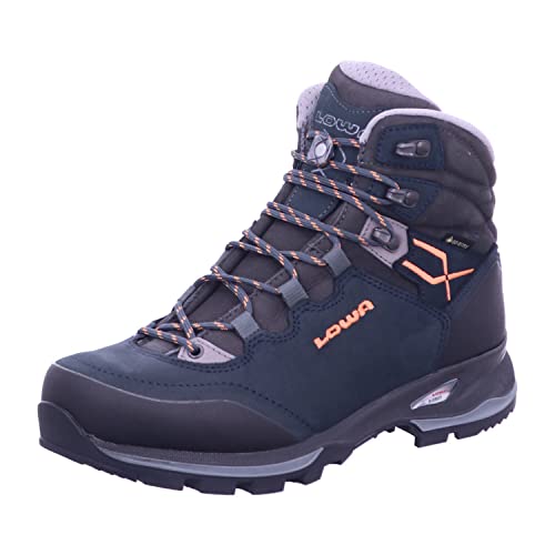 LOWA Stiefel mittel Lady Light GTX blau/Mandarine 38 von LOWA