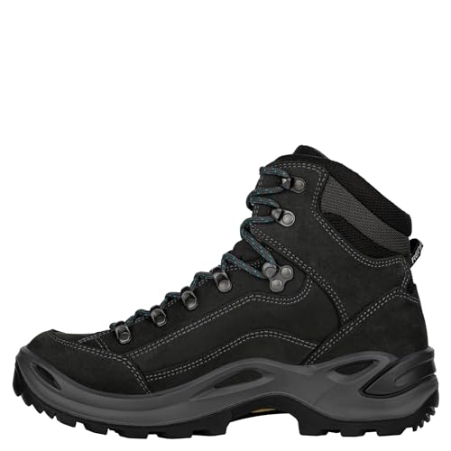 LOWA Renegade GTX MID Ws Asphalt/TÜRKIS - 4,5/37.5 von LOWA