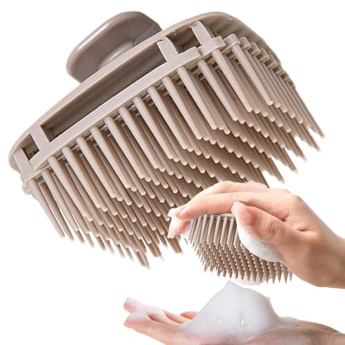 Kopfhaut-Shampoo-Bürste,Haar-Shampoo-Bürste | Haarwäscher mit weichen Borsten,Haar-Kopfhaut-Pflegebürste, quadratisches Kopfmassagegerät für Männer, Frauen, Kinder Kopfhaut-Shampoo-Bürste,Haar-Shampoo-Bürste | Haarwäscher mit weichen Borsten,Haar-Kopfhaut-Pflegebürste, quadratisches Kopfmassagegerät für Männer, Frauen, Kinder von LPORF