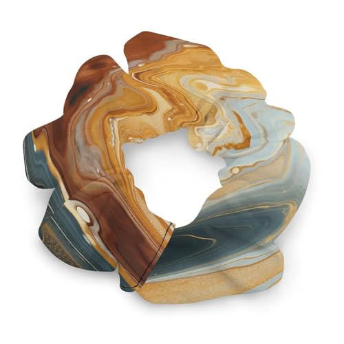 Satin-Haargummis, Marmor, moderner Kunstdruck, Pferdeschwanz, Haargummis, langlebig, elastische Haarbänder mit modischen Haargummis für Frauen Satin-Haargummis, Marmor, moderner Kunstdruck, Pferdeschwanz, Haargummis, langlebig, elastische Haarbänder mit modischen Haargummis für Frauen von LQPMNK
