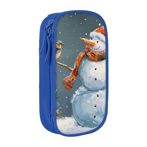 LRHCNZDCP Merry Christmas 1 Bedrucktes Federmäppchen, Schwarz, niedliches Federmäppchen, Stiftebox, Stiftetasche für Schule, Büro, blau, Einheitsgröße, Schulranzen LRHCNZDCP Merry Christmas 1 Bedrucktes Federmäppchen, Schwarz, niedliches Federmäppchen, Stiftebox, Stiftetasche für Schule, Büro, blau, Einheitsgröße, Schulranzen von LRHCNZDCP