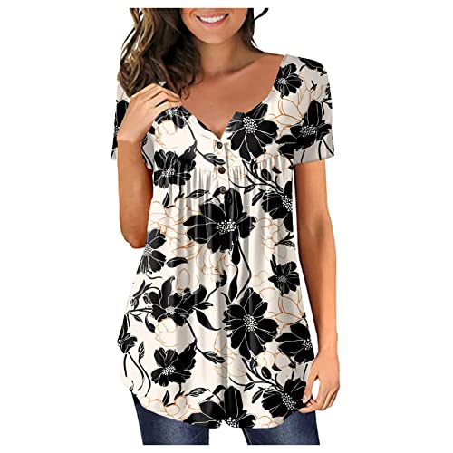 Tshirt Damen a Linie Bluse Damen Bluse Piratin Damenblusen 3/4 Arm Elegant Babydoll Rotes Bandeau Top Wednesday Tshirt Baumwoll Shirt Weiß Tunika Damen Sommer Bunt Bluse Damen Elegant Oversize Tshirt Damen a Linie Bluse Damen Bluse Piratin Damenblusen 3/4 Arm Elegant Babydoll Rotes Bandeau Top Wednesday Tshirt Baumwoll Shirt Weiß Tunika Damen Sommer Bunt Bluse Damen Elegant Oversize von LSAltd