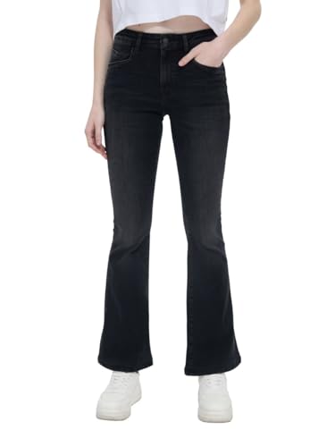 LTB Damen Jeans Novi - High Waist - Flared Fit - Schwarz W27-W34 Stretch, Größe:29W / 30L, Farbe:15193-55201 Oriane Wash LTB Damen Jeans Novi - High Waist - Flared Fit - Schwarz W27-W34 Stretch, Größe:29W / 30L, Farbe:15193-55201 Oriane Wash von LTB Jeans