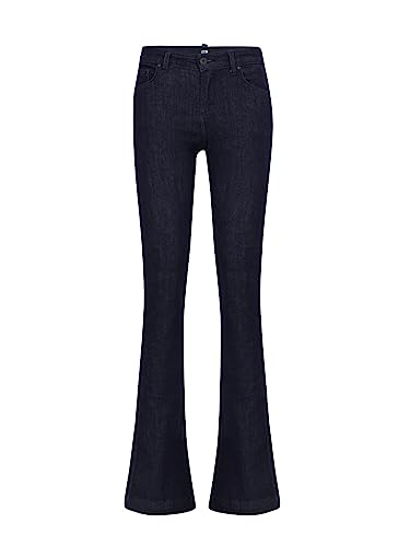 LTB Damen Jeans Fallon Flared Fit - Blau - Rinsed Wash W26-W34 Baumwolle Stretch, Größe:26W / 32L, Farbvariante:Rinsed Wash 082 LTB Damen Jeans Fallon Flared Fit - Blau - Rinsed Wash W26-W34 Baumwolle Stretch, Größe:26W / 32L, Farbvariante:Rinsed Wash 082 von LTB Jeans