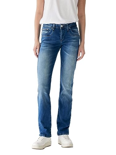 LTB Damen Jeans Vilma Bootcut - Blau - Angellis Wash W26-W34 Baumwolle Stretch, Größe:31W / 34L, Farbvariante:Angellis Wash 50670 LTB Damen Jeans Vilma Bootcut - Blau - Angellis Wash W26-W34 Baumwolle Stretch, Größe:31W / 34L, Farbvariante:Angellis Wash 50670 von LTB Jeans