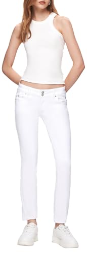 LTB Jeans Damen Molly 200 - Slim Low Rise Basic-5-Pocket Light Wash Weiß aus Baumwollgemisch - Größe W29L32 LTB Jeans Damen Molly 200 - Slim Low Rise Basic-5-Pocket Light Wash Weiß aus Baumwollgemisch - Größe W29L32 von LTB Jeans