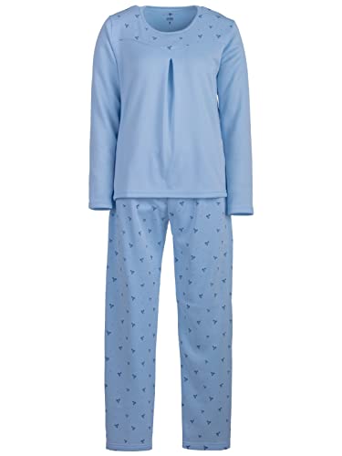 Lucky - Thermo Pyjama, Größe:M, Farbe:Blau von Lucky