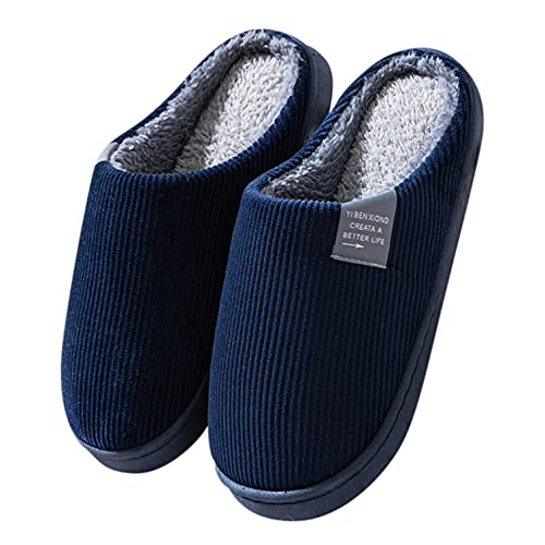 LULUZ Hausschuhe Damen Warme Memory Foam Pantoffeln Bequeme Frauen rutschfeste Plüsch Leicht Slippers Indoor von LULUD