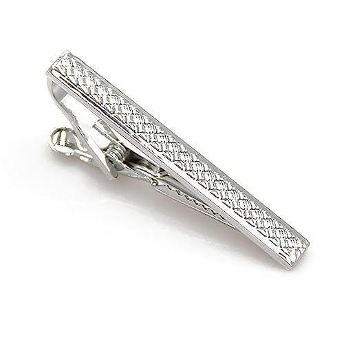 Krawattenklammern Schlichte Krawattenklammer aus Metall for Herren, Business-Krawattenklammer Geschäftsclips von LVUNZJCA