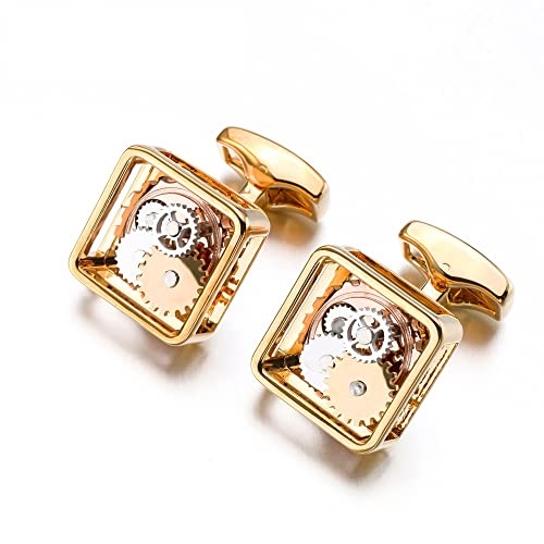 Manschettenknöpfe für Herren Manschettenknöpfe Manschetten Links Hochzeit Cufflinks for Männer (Farbe : A, Size : 14.9mm) von LVUNZJCA