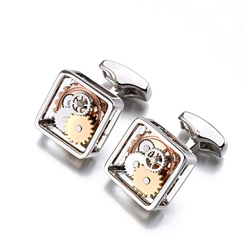 Manschettenknöpfe für Herren Manschettenknöpfe Manschetten Links Hochzeit Cufflinks for Männer (Farbe : C, Size : 14.9mm) von LVUNZJCA