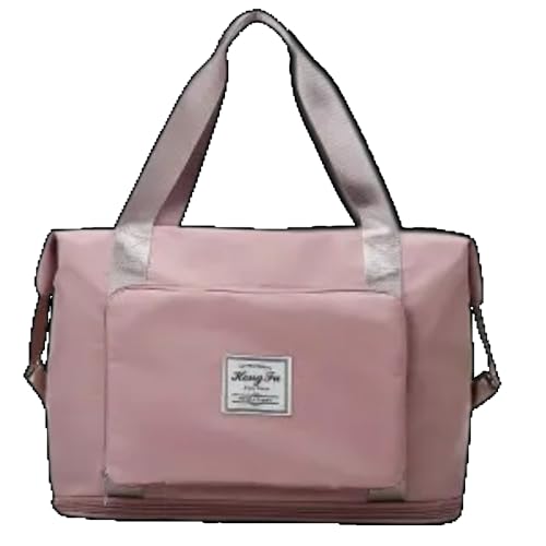LWODANU reisetasche damen kurzstrecke gepäck große kapazität tragbare leichte schulterlieferung aufbewahrungstasche, Pink von LWODANU
