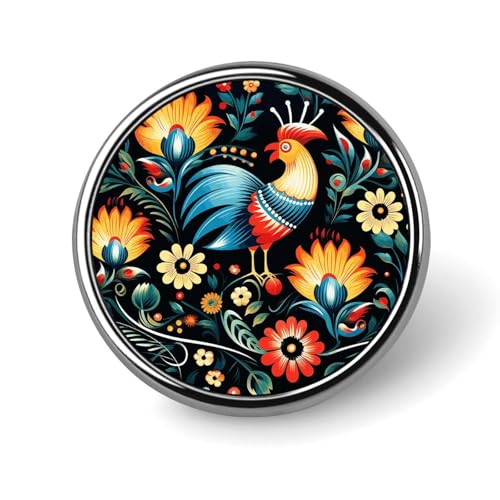 Anstecknadel mit Musikgitarre, rund, für Damen und Herren, Legierung, Anzugzubehör, 2,5 cm, leichte Krawattennadel, Circular, Aluminium, Kein Edelstein Anstecknadel mit Musikgitarre, rund, für Damen und Herren, Legierung, Anzugzubehör, 2,5 cm, leichte Krawattennadel, Circular, Aluminium, Kein Edelstein von LYHVSFJW