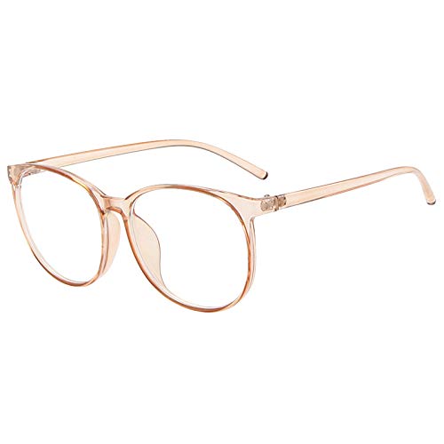 LZPCarra Kinderbrille Ohne Stärke Mädchen Stilvolle Unisex-Brille ohne Sehstärke, quadratisch, mit klaren Gläsern Toiletten Brille Holz (b-Khaki, One Size) von LZPCarra