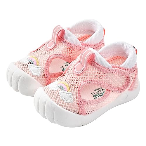 LZPCarra Kleinkind-Sandalen für und Mädchen, Baby-Neugeborene, Sommer-Sneaker, niedliche atmungsaktive Netz-Rutsch-Design, Wandersandalen Sandalen Baby Wasser (A, 20 Infant) von LZPCarra