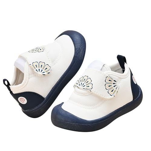 LZPCarra Kleinkinderschuhe Babyschuhe für Mädchen Babyschuhe für 03 Babyschuhe Frühling und weiche Sohle rutschfest atmungsaktiv Junge 3 Monate (Navy, 12-18 Months) von LZPCarra