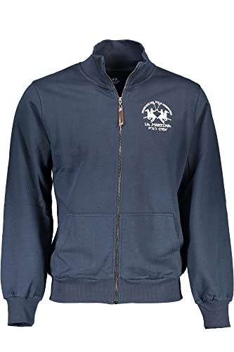 La Martina Blauer Baumwollpullover - 2XL, ohne Farbe, ohne Größe, Keine Farbe, no-size von La Martina