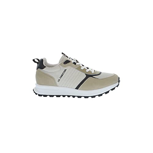 La Martina Herren-Sneaker LFM231.010.4370, beige, 44 EU von La Martina