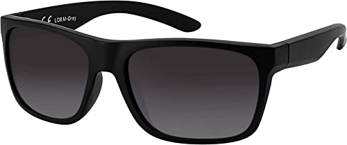 La Optica B.L.M. Sonnenbrille Herren Vintage Sport Fahrradbrille Sunglasses Men Schwarz Verlaufglas von La Optica B.L.M.