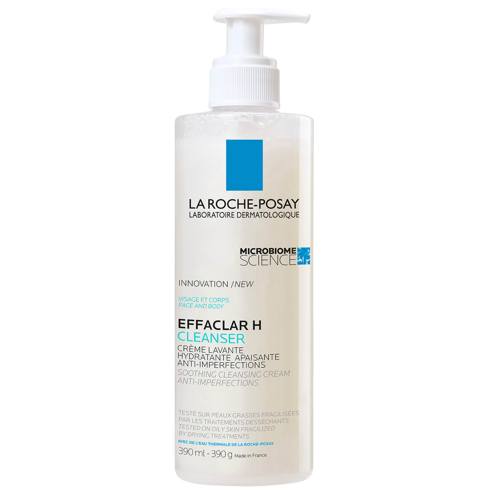 La Roche-Posay Effaclar H Cleansing Cream for Sensitive Blemish-Prone Skin 390ml von La Roche-Posay