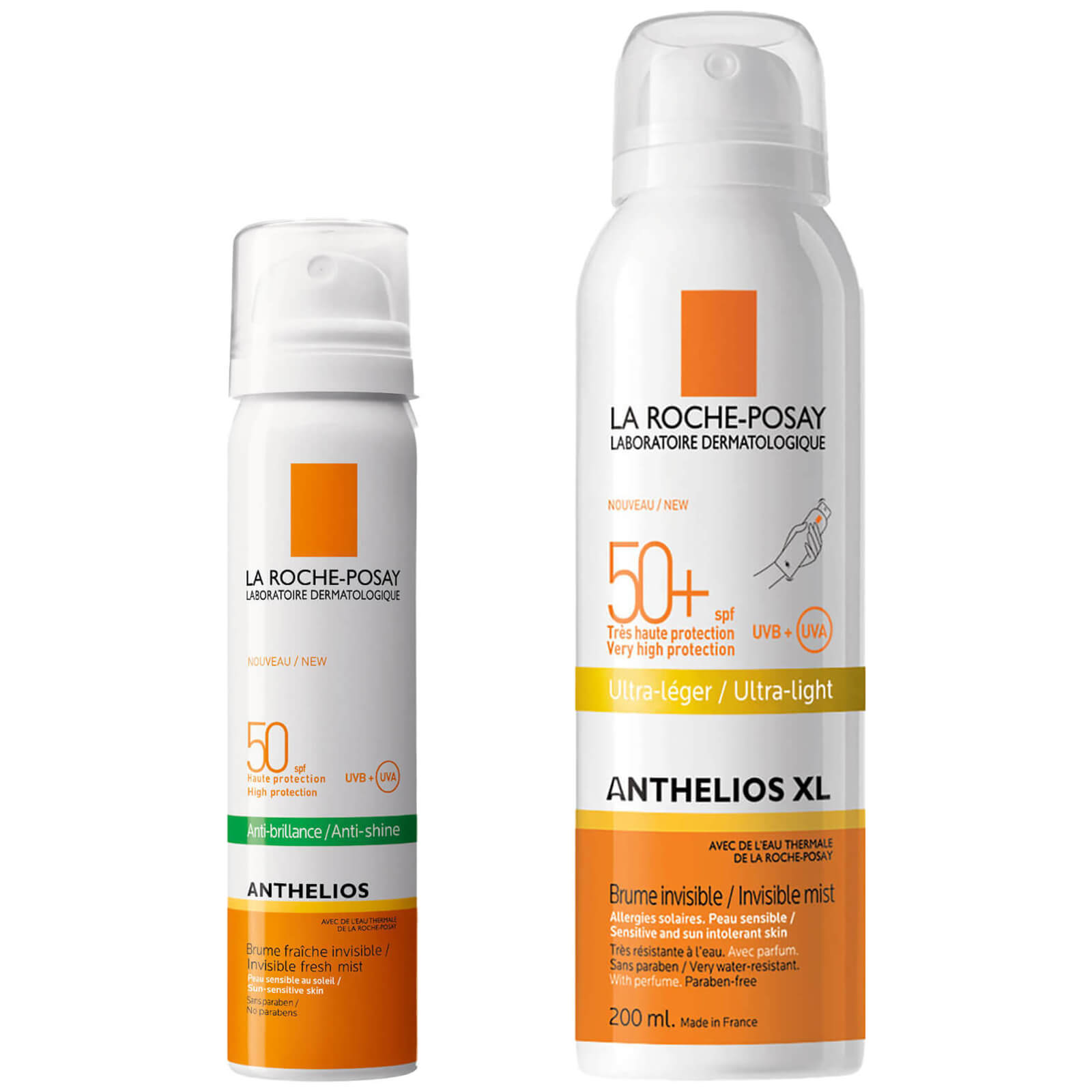 La Roche Posay Sun Protection Mist Face + Body Expert Bundle von La Roche-Posay