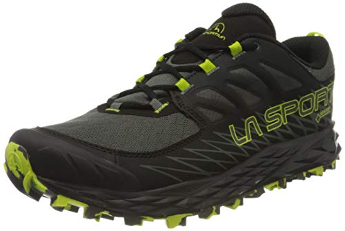 La Sportiva Herren Lycan GTX Traillaufschuhe, Mehrfarbig, Grau, Grün (Carbon/Apple Green 000), 45 EU von LA SPORTIVA