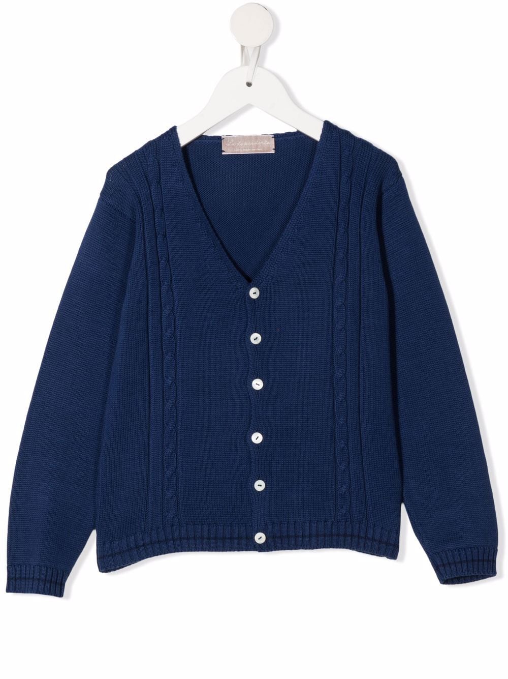 La Stupenderia Geknöpfter Cardigan - Blau von La Stupenderia