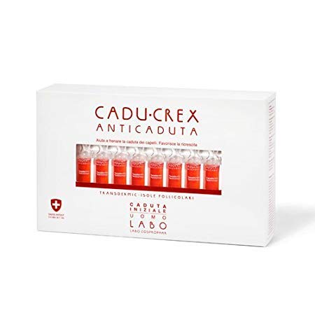 LABO Transdermic Technology CADU-CREX ANTI-FALL Erste 20 Durchstechflaschen mit 3,5 ml MAN von LaBo