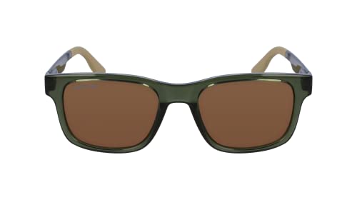 LACOSTE Jungen L3656S Sonnenbrille, Khaki, Einheitsgröße von Lacoste