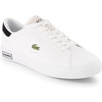 LACOSTE Herren Sneaker weiß Glattleder von Lacoste