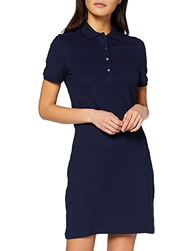 Lacoste Damen Ef5473 Robe, Blau, 38 von Lacoste