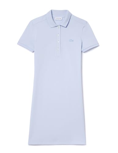 Lacoste-Damen KLEID-EF5473-00, Hellblau, 38 von Lacoste