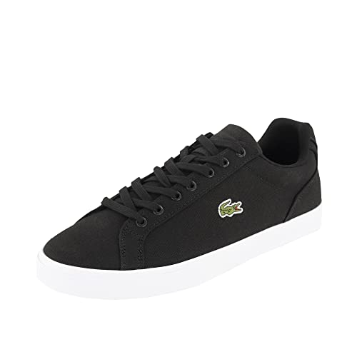 Lacoste Herren 45cma0054 Vulcanized Sneaker, Blk Wht, 44.5 EU von Lacoste