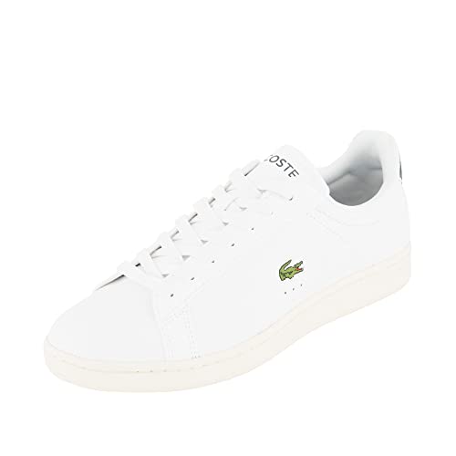 Lacoste Herren 45sma0112 Sneaker, Wht Dk Grn, 39.5 EU von Lacoste