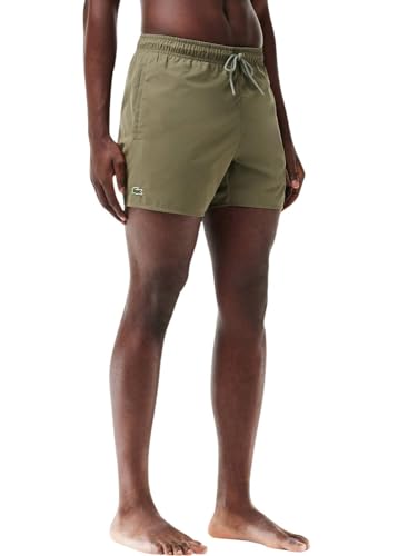 Lacoste-Herren BADEHOSE-MH6270-00, Khaki Grün/Grün, XL von Lacoste