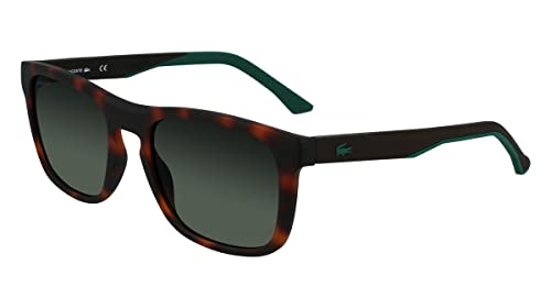 Lacoste Herren L956S Sunglasses, Matte Havana, Einheitsgröße von Lacoste