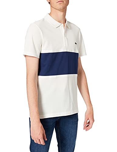 Lacoste Herren PH9849 Poloshirt, Farine/Scille, XS von Lacoste